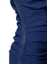Detail View - Click To Enlarge - LANVIN - Asymmetrical drop shoulder ruched dress