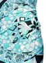 Detail View - Click To Enlarge - EMILIO PUCCI - Sleeveless ruched capri print dress