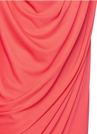 Detail View - Click To Enlarge - LANVIN - Draped cowl neck dress