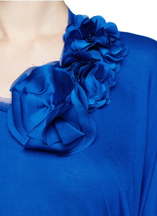 Detail View - Click To Enlarge - LANVIN - Dolman 3/4 sleeve jersey dress