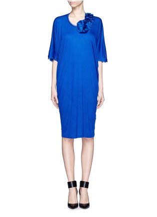 Main View - Click To Enlarge - LANVIN - Dolman 3/4 sleeve jersey dress