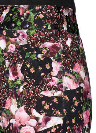 Detail View - Click To Enlarge - GIVENCHY - Collage floral print leggings