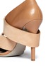 Detail View - Click To Enlarge - ALEXANDER WANG - Suede strap and string point-toe pumps