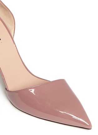 Detail View - Click To Enlarge - GIORGIO ARMANI SHOES - Patent leather d'Orsay pumps