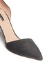 Detail View - Click To Enlarge - GIORGIO ARMANI SHOES - Suede d'Orsay pumps