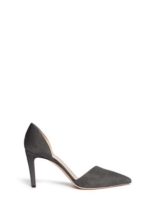Main View - Click To Enlarge - GIORGIO ARMANI SHOES - Suede d'Orsay pumps