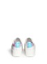 Back View - Click To Enlarge - ASH - 'Cult' holographic trim leather platform sneakers