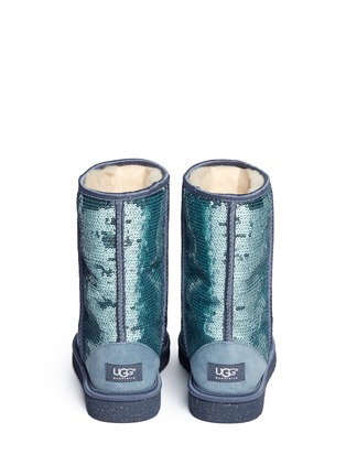 Back View - Click To Enlarge - UGG - 'Classic Short Sparkles' sequin boots