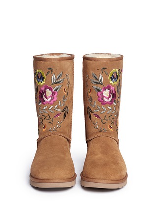 Figure View - Click To Enlarge - UGG - 'Juliette' floral embroidery boots