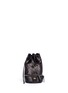 Main View - Click To Enlarge - F.E.V. - 'Almond' mini snakeskin leather bucket bag