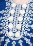 Detail View - Click To Enlarge - FIGUE - 'Sophie' pompom embroidered kaftan dress