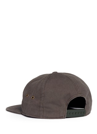 Figure View - Click To Enlarge - KINFOLK - Logo embroidered cotton baseball cap
