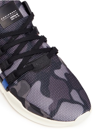 Detail View - Click To Enlarge - ADIDAS - 'EQT Support ADV' camouflage knit kids sneakers