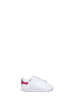 Main View - Click To Enlarge - ADIDAS - 'Stan Smith Crib' leather slip-on infant sneakers