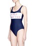 Figure View - Click To Enlarge - ZOE KARSSEN - 'Girls Surf Too' scoop back one-piece swimsuit