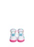 Figure View - Click To Enlarge - REEBOK - 'Freestyle Hi Birthday' colourblock leather toddler sneakers