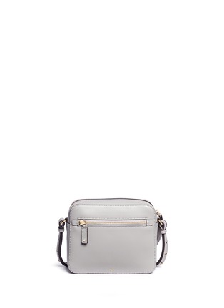 Detail View - Click To Enlarge - ANYA HINDMARCH - 'Smiley' leather crossbody bag