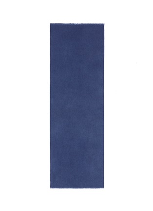 Main View - Click To Enlarge - ISH - Frayed edge cashmere scarf