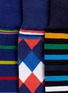 Detail View - Click To Enlarge - HOLISOCKS - Patterned socks 3-pair pack