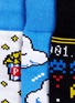 Detail View - Click To Enlarge - HOLISOCKS - Pixel socks 3-pair pack