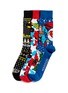 Main View - Click To Enlarge - HOLISOCKS - x DC Comics Christmas socks 3-pair pack