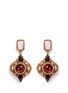 Main View - Click To Enlarge - ERICKSON BEAMON - 'Hunky Dory' cabochon earrings