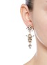 Figure View - Click To Enlarge - ERICKSON BEAMON - 'Born Again' glass pearl crystal drop earrings