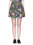 Main View - Click To Enlarge - VICTORIA, VICTORIA BECKHAM - Floral print faille skirt