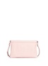 Back View - Click To Enlarge - TORY BURCH - 'Thea' leather foldover messenger bag