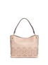 Main View - Click To Enlarge - TORY BURCH - 'Zoey' floral perforated leather tote