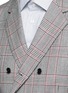 Detail View - Click To Enlarge - TOMORROWLAND - Dormeuil Sportex Vintage® wool houndstooth double breasted vest