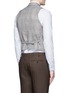 Back View - Click To Enlarge - TOMORROWLAND - Dormeuil Sportex Vintage® wool houndstooth double breasted vest
