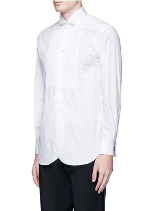 Front View - Click To Enlarge - TOMORROWLAND - Wingtip collar cotton poplin shirt