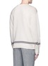 Back View - Click To Enlarge - TOMORROWLAND - Archer eyelet stripe knit wool sweater