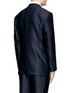 Back View - Click To Enlarge - TOMORROWLAND - Silk satin lapel wool soft tuxedo blazer