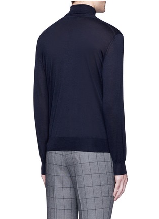 Back View - Click To Enlarge - TOMORROWLAND - Cashmere-silk turtleneck sweater