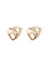 Main View - Click To Enlarge - LAMA HOURANI JEWELRY  - 'Evolution of Rock' diamond faceted 18k yellow gold earrings