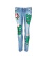 Main View - Click To Enlarge - - - Sequin embroidery skinny jeans