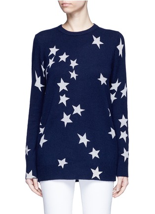 Main View - Click To Enlarge - EQUIPMENT - 'Rei' star intarsia cashmere sweater