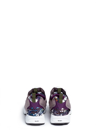 Back View - Click To Enlarge - REEBOK - 'InstaPump Fury SG' botanical print sneakers