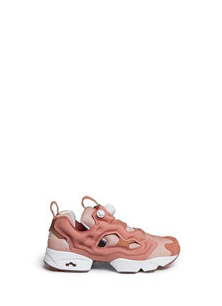 Main View - Click To Enlarge - REEBOK - 'InstaPump Fury OG BK' slip-on sneakers