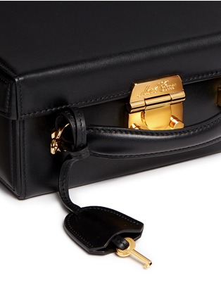 Detail View - Click To Enlarge - MARK CROSS - 'Grace Box' small leather trunk