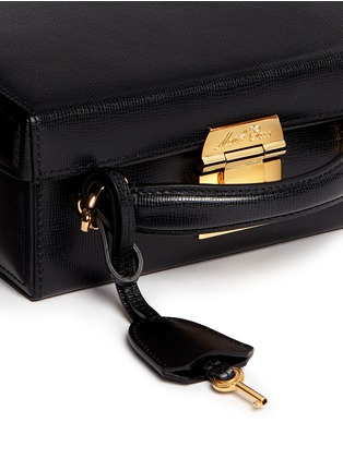 Detail View - Click To Enlarge - MARK CROSS - 'Grace Box' small saffiano leather trunk