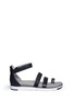 Main View - Click To Enlarge - UGG - 'Zina' snakeskin embossed leather strappy sandals