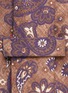 Detail View - Click To Enlarge - ISAIA - Crosshatch paisley print wool