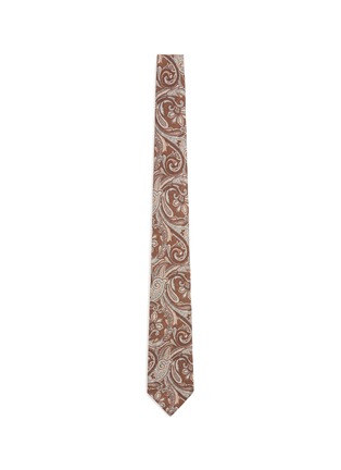 Main View - Click To Enlarge - ISAIA - Paisley print wool-silk tie