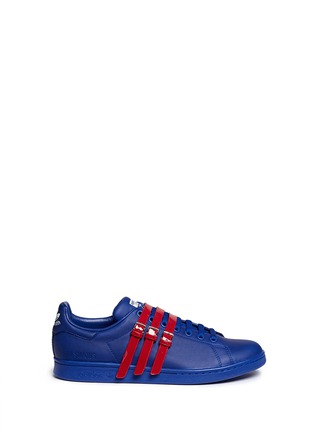 Main View - Click To Enlarge - ADIDAS X RAF SIMONS - 'Stan Smith' triple strap leather sneakers