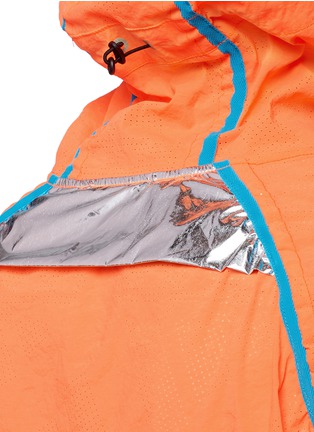Detail View - Click To Enlarge - 72896 - Perforated nylon hood jacket
