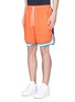 Front View - Click To Enlarge - 72896 - Perforated nylon shorts