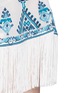 Detail View - Click To Enlarge - TALITHA - 'Moroccan Kumari' embroidery silk crepe wrap cover-up